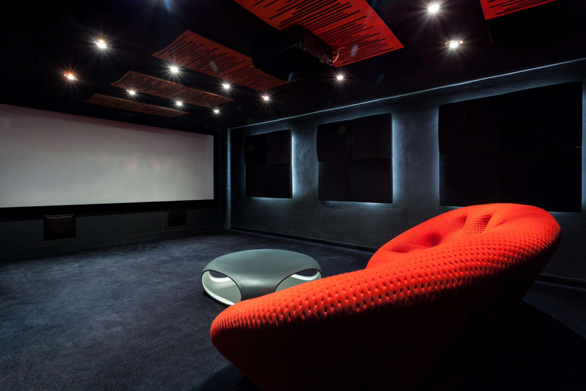 basement home movie theater, home theater installation